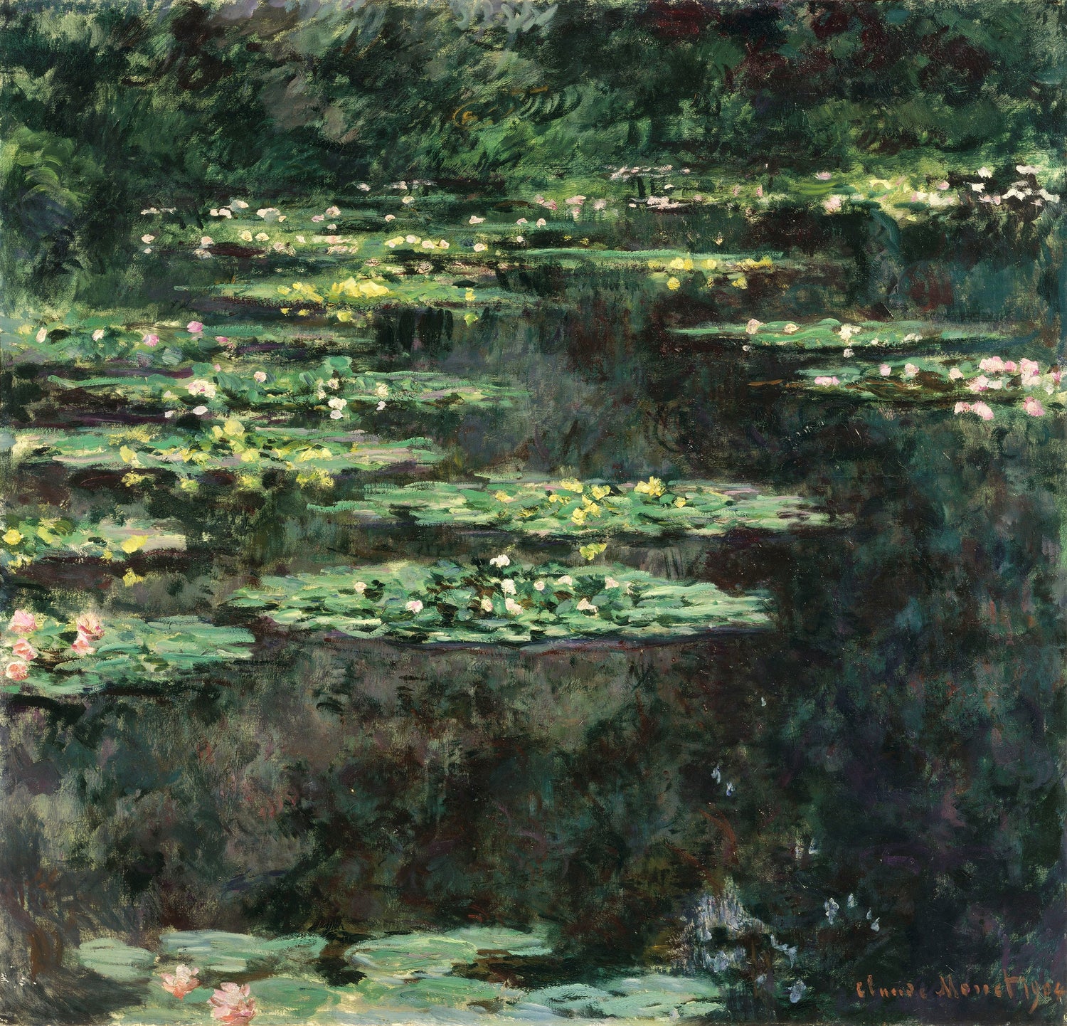 Water-Lilies (1904) - Oil Painting Haven