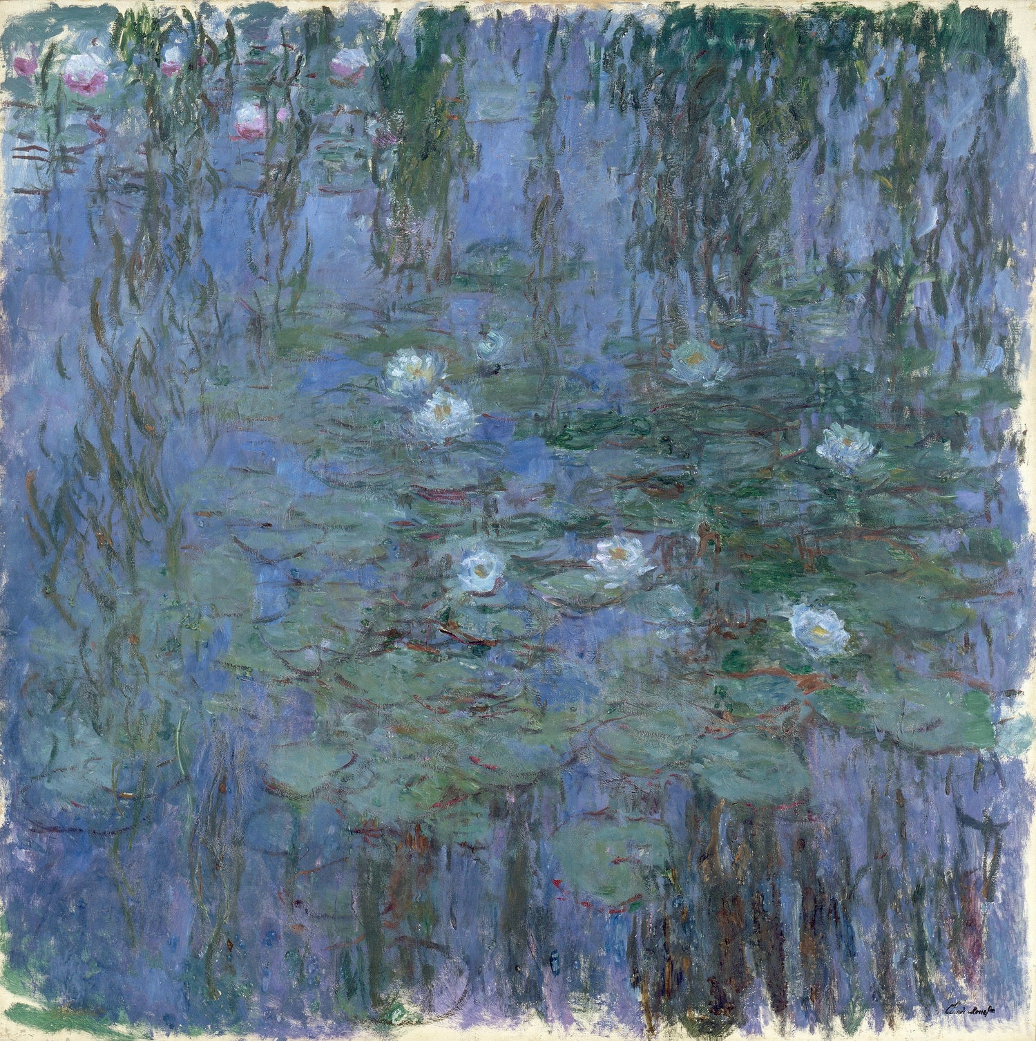 Water-Lilies (1916-1919) - Oil Painting Haven