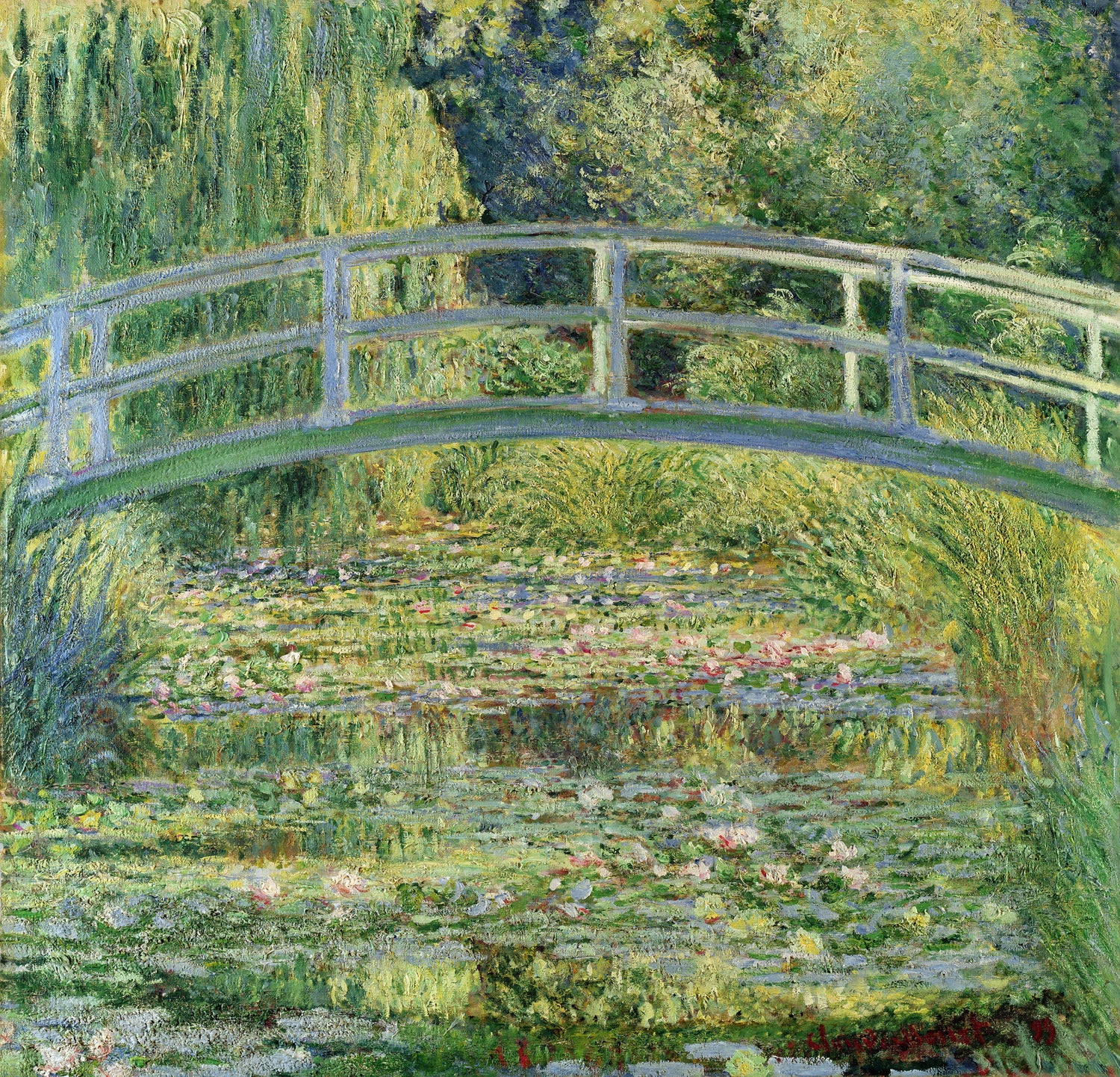 Water-Lily Pond (1899) - Oil Painting Haven