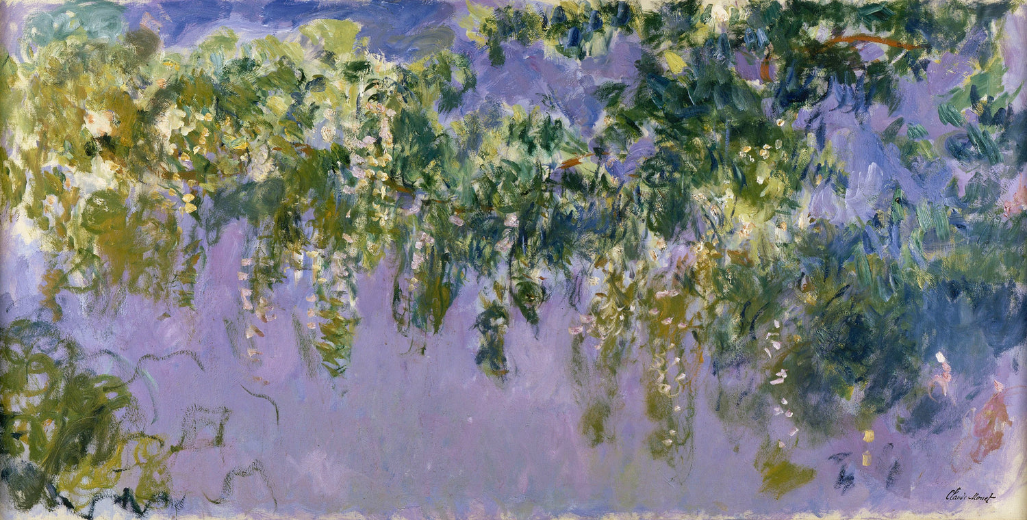 Wisteria (1917-1920) - Oil Painting Haven