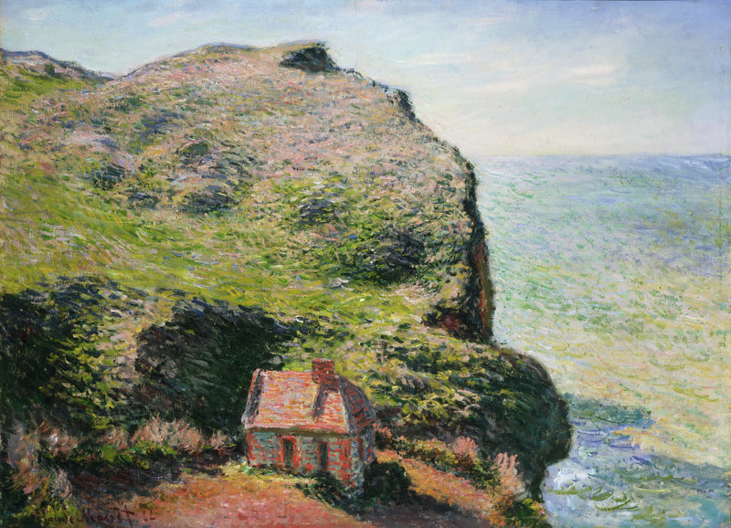 Claude Monet, French, 1840-1926 -- Customhouse, Varengeville - Oil Painting Haven Oil Painting Haven