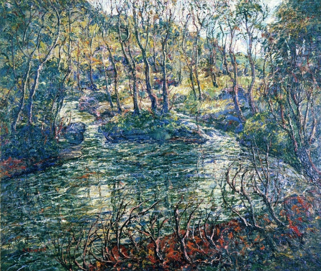 Connecticut Trout Stream, 1920 - Oil Painting Haven