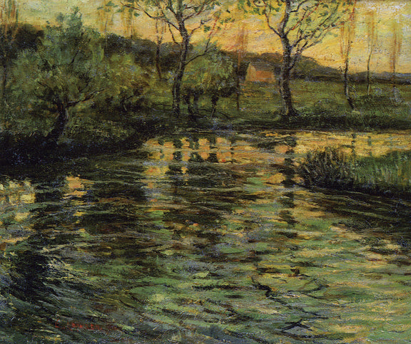 Conneticut River Scene, 1920 - Oil Painting Haven Oil Painting Haven