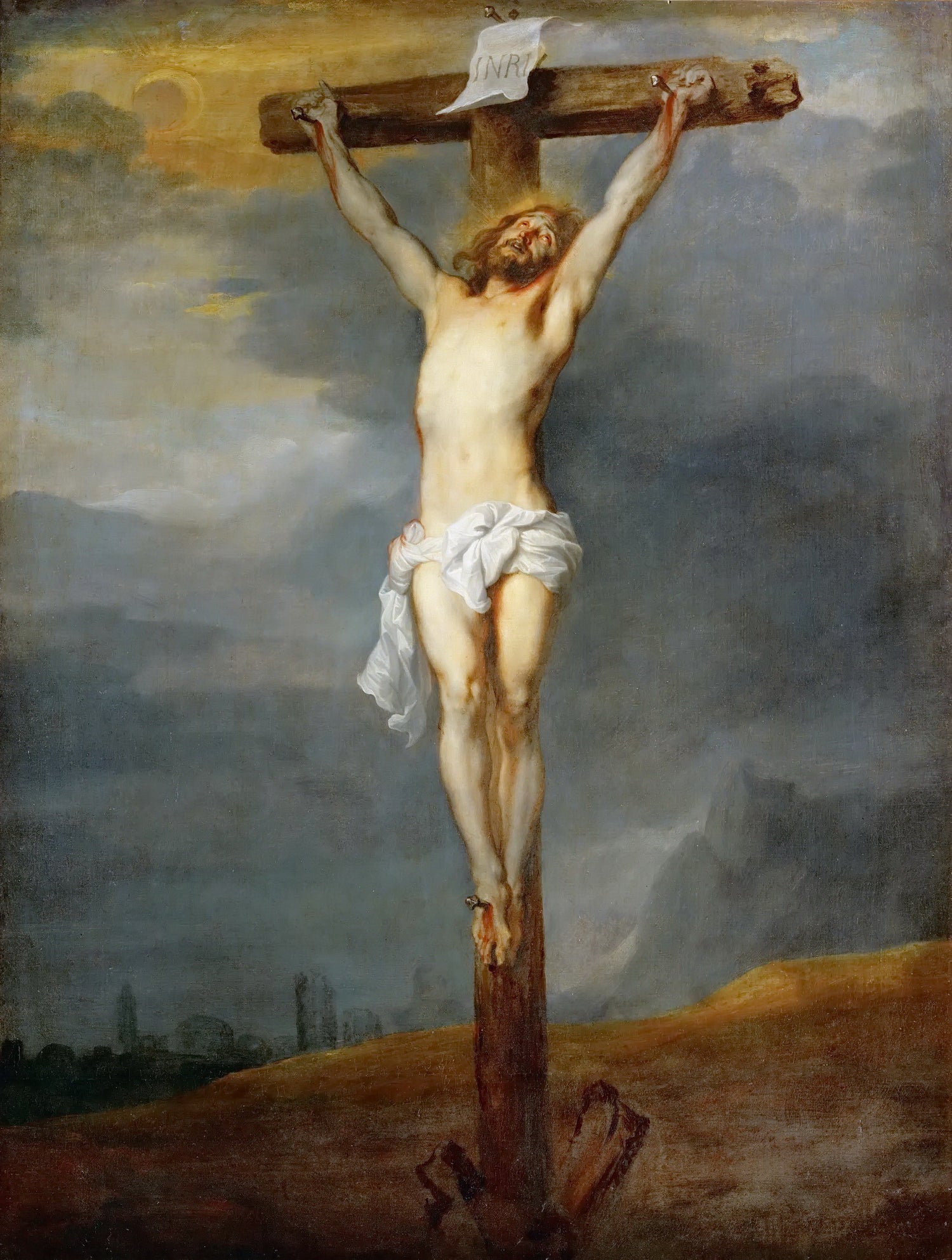 Dyck,Anthonis van -- Crucifixion - Oil Painting Haven