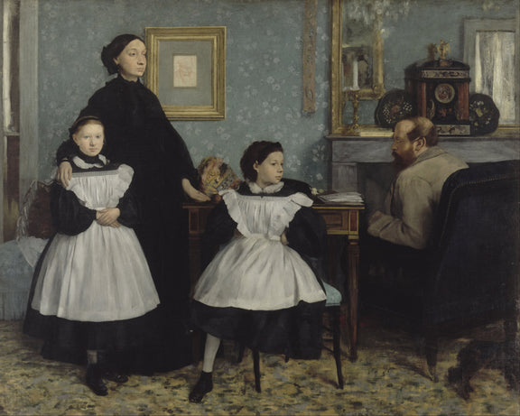 Edgar_Degas_-_The_Bellelli_Family - Oil Painting Haven Oil Painting Haven