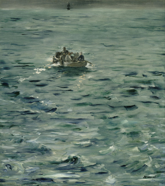 Edouard_Manet_-_Rochefort's_Escape - Oil Painting Haven Oil Painting Haven