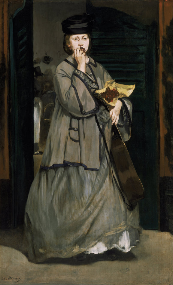 Edouard_Manet_-_Street_Singer。 - Oil Painting Haven Oil Painting Haven