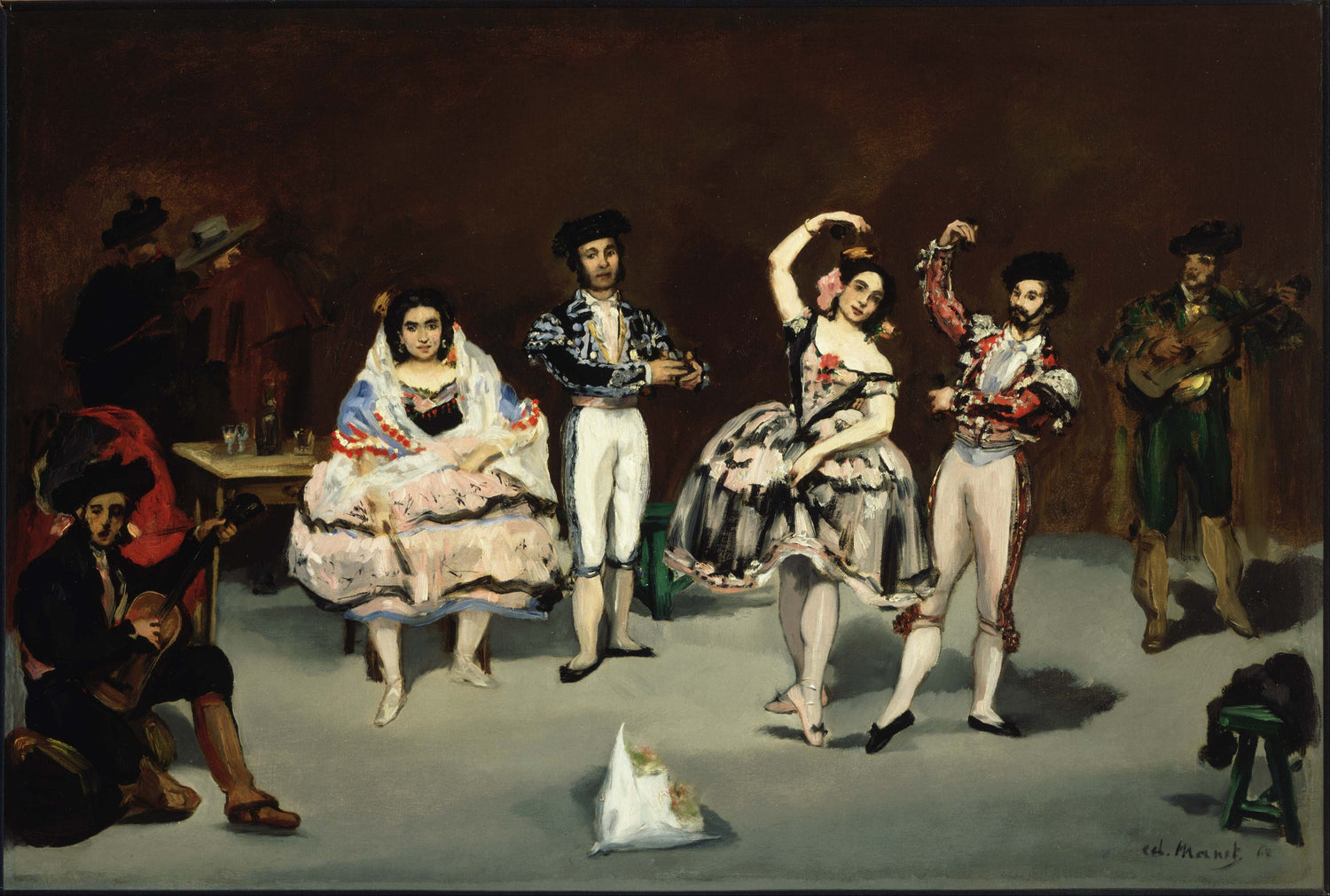 Édouard Manet (1832–1883)-Spanish Ballet - Oil Painting Haven