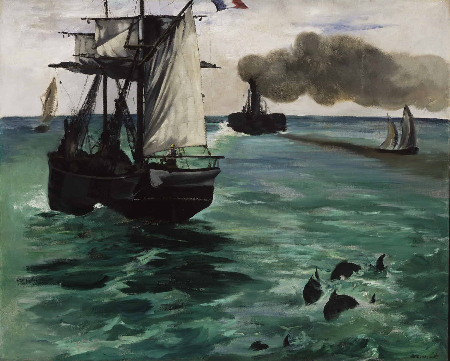 Édouard Manet, French, 1832-1883 -- Marine View - Oil Painting Haven