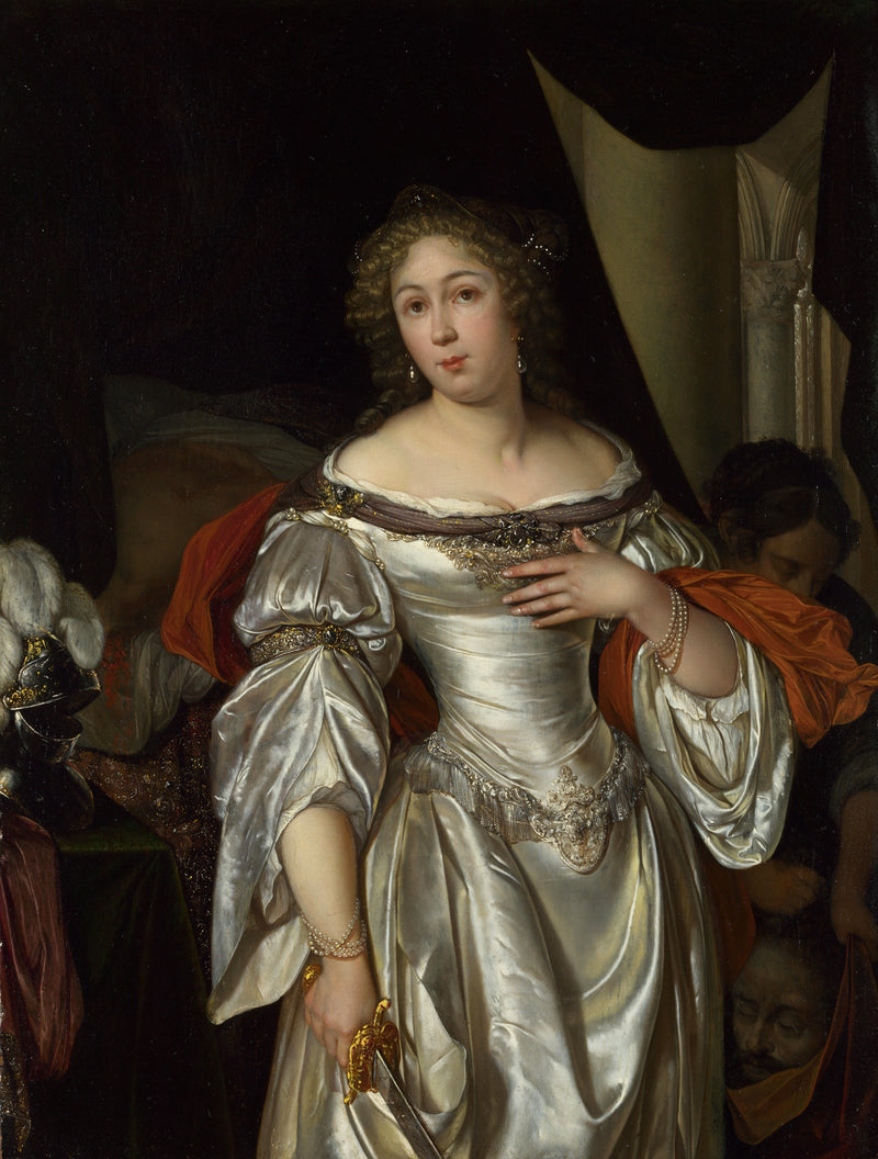 Eglon Hendrik van der Neer - Judith - Oil Painting Haven Oil Painting Haven