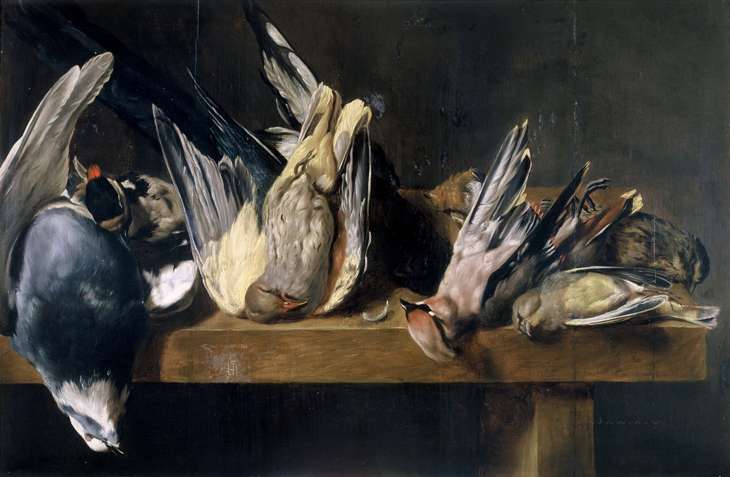 Elias Vonck - Dead Birds - Oil Painting Haven