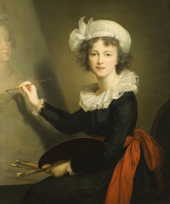 Elizabeth louiseVigeeLeBrun selfportrait - Oil Painting Haven Oil Painting Haven