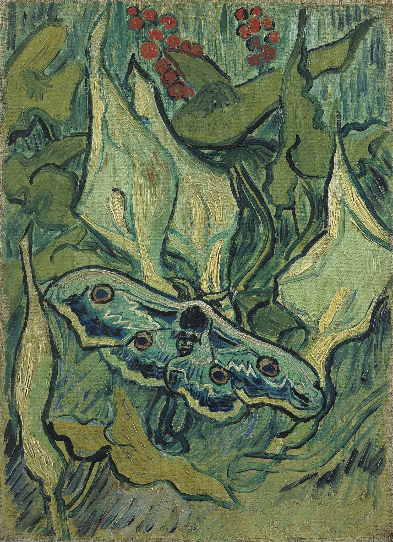 Emperor moth (May 1889 - 1889) - Oil Painting Haven