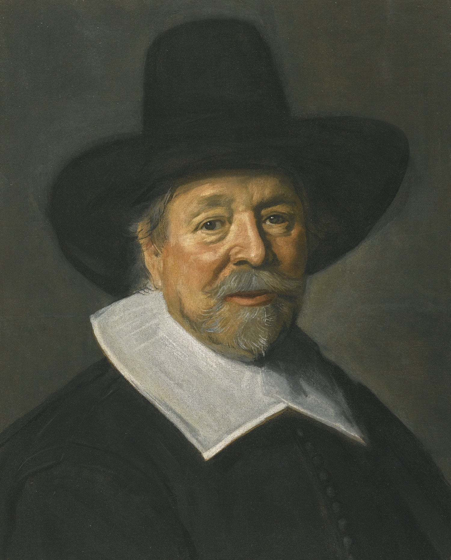 FRANS HALS-PORTRAIT OF A GENTLEMAN - Oil Painting Haven