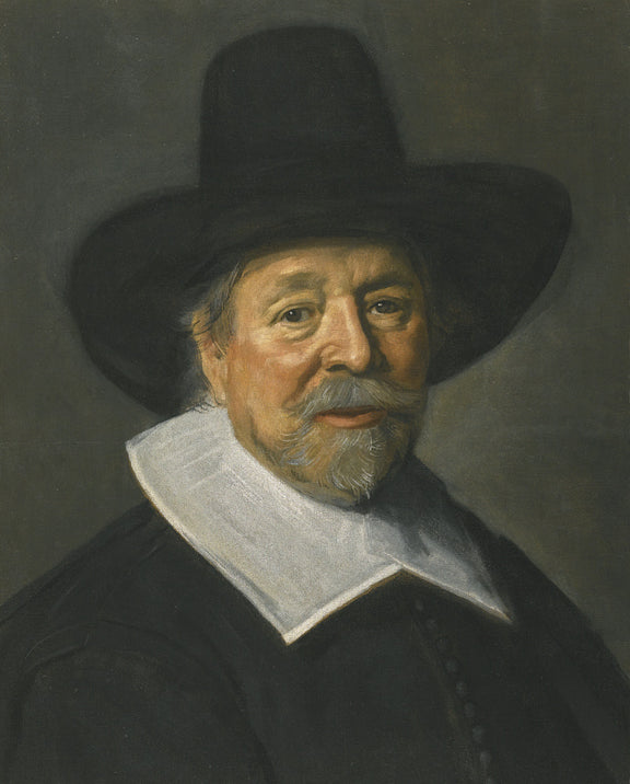 FRANS HALS-PORTRAIT OF A GENTLEMAN - Oil Painting Haven Oil Painting Haven