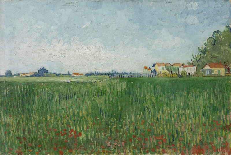 Field with Poppies Near Arles - Oil Painting Haven Oil Painting Haven