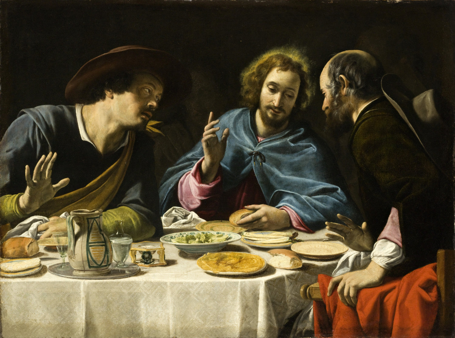 Filippo Tarchiani - The Supper at Emmaus - Oil Painting Haven