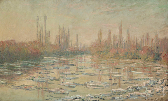 Floating Ice, 1880 - Oil Painting Haven Oil Painting Haven