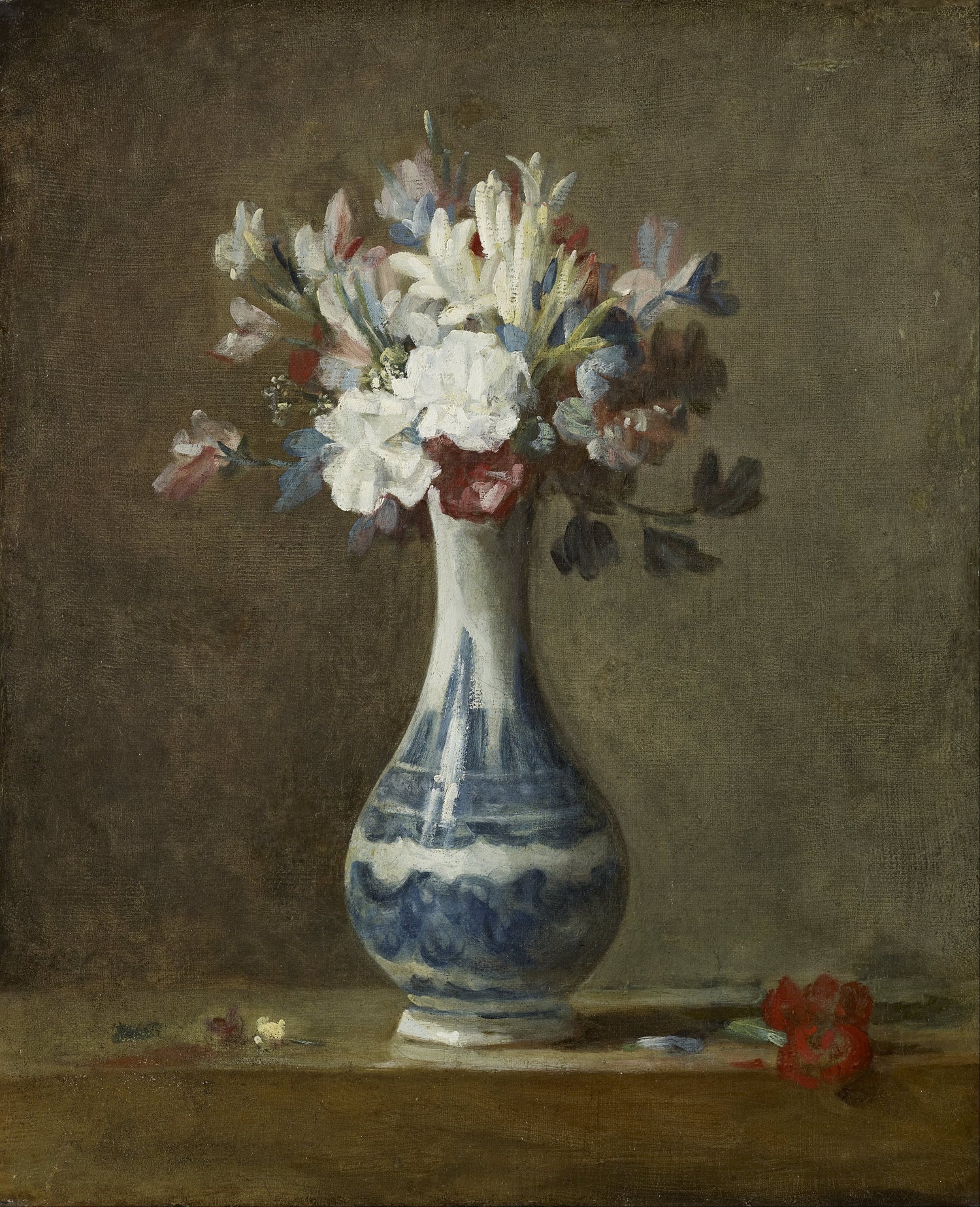 Flower in a Vase #00143 - Oil Painting Haven