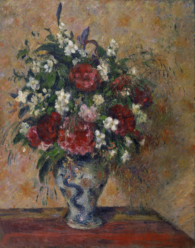 Flower in a Vase #S20016 - Oil Painting Haven Oil Painting Haven