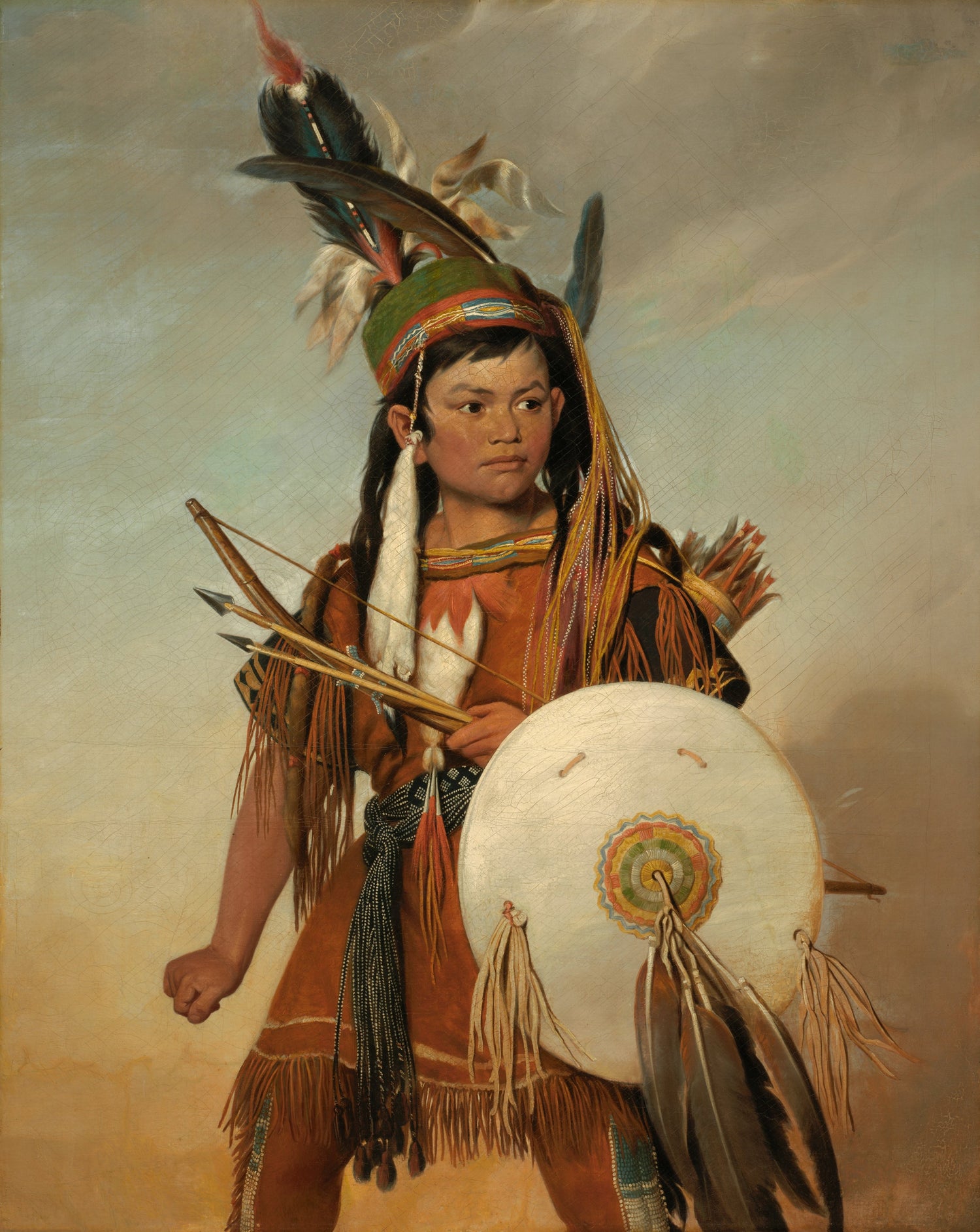 Frank W. Wilkin - Nikkanochee, 1841 - Oil Painting Haven