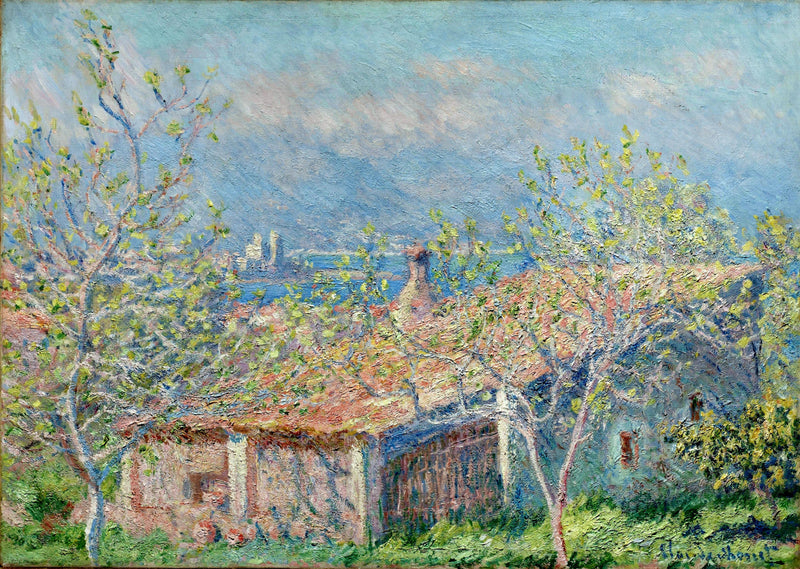 Gardener's House at Antibes, 1888 - Oil Painting Haven Oil Painting Haven