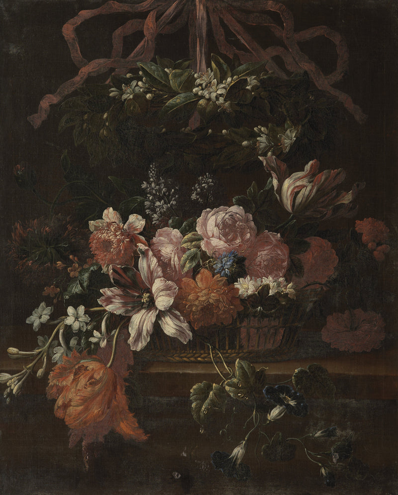 Gaspar Peter Verbruggen - Bouquet of flowers - Oil Painting Haven Oil Painting Haven