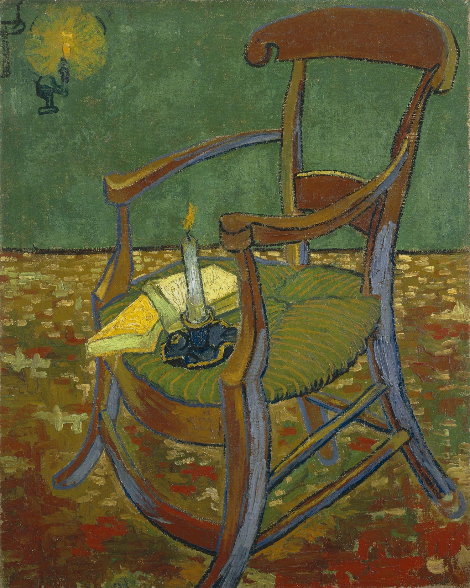 Gauguin's chair (December 1888 - 1888) - Oil Painting Haven