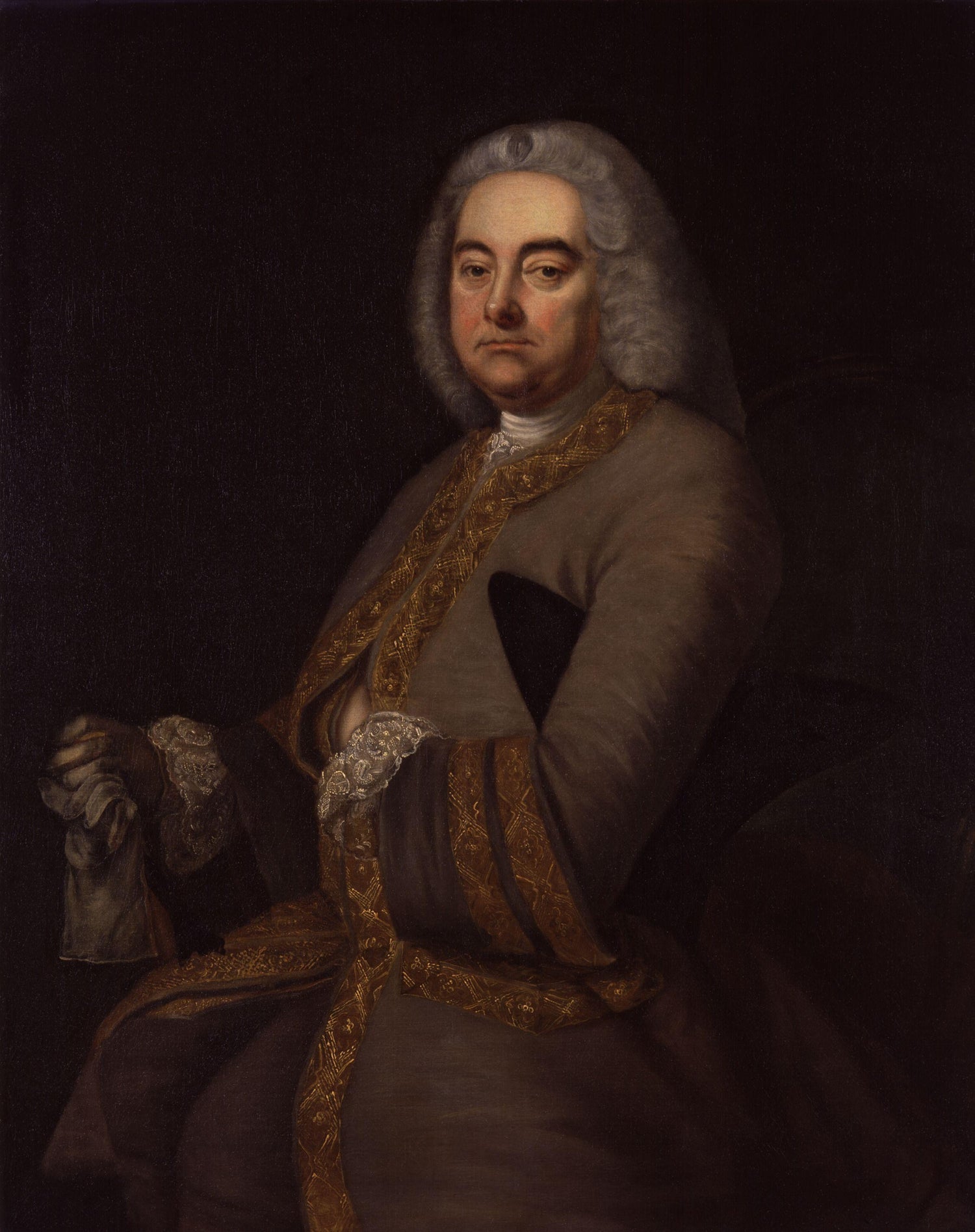 George_Frideric_Handel_by_Thomas_Hudson - Oil Painting Haven