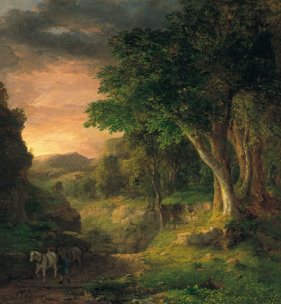 George_Inness_-_In_the_Berkshires - Oil Painting Haven Oil Painting Haven