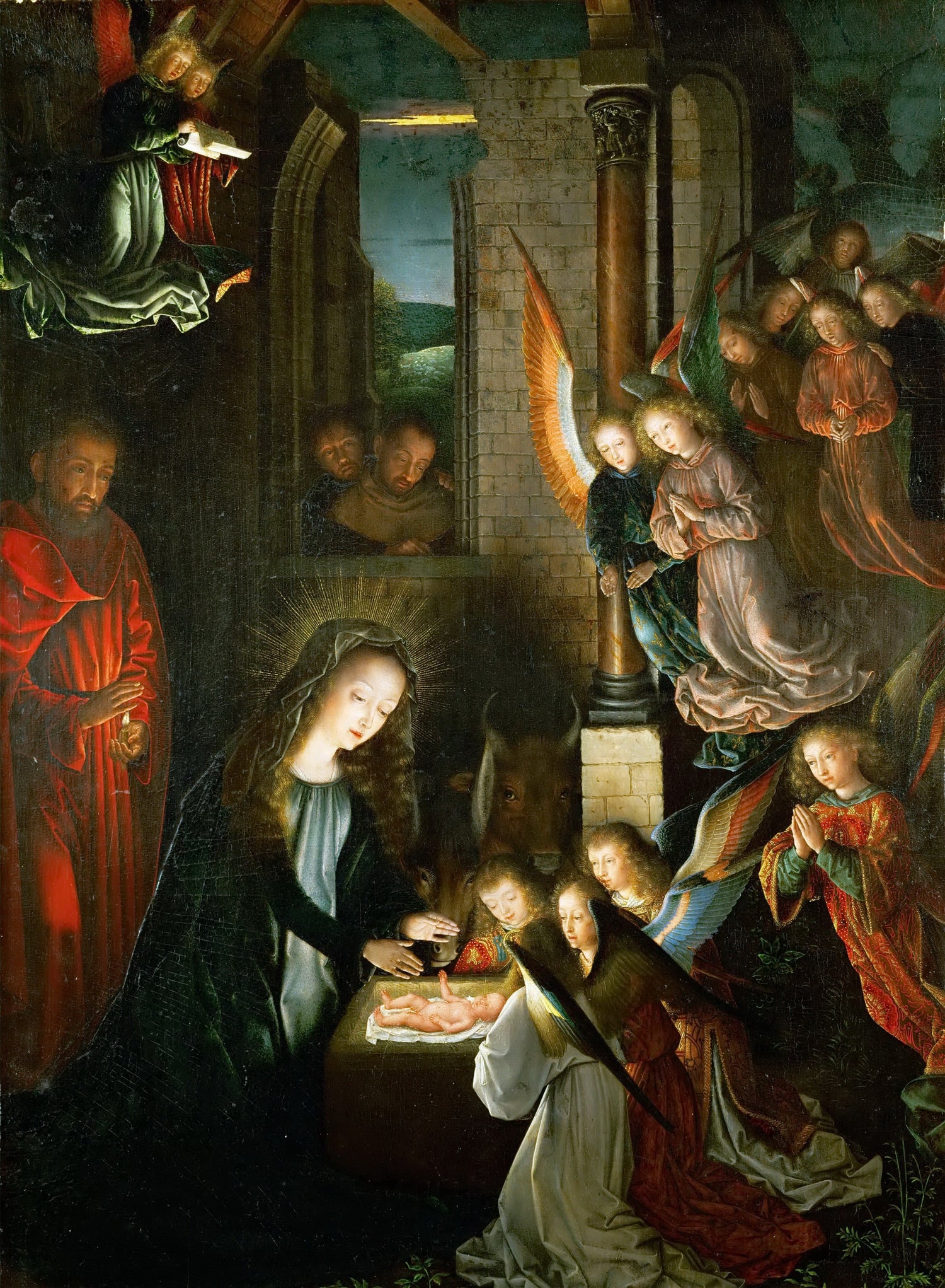 Gerard David -- Holy Night - Oil Painting Haven