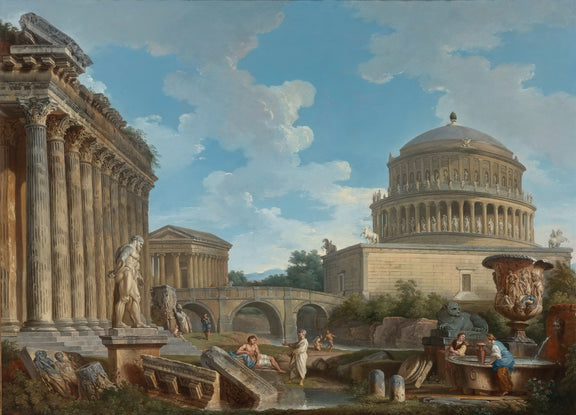 Giovanni Paolo Panini - Oil Painting Haven Oil Painting Haven