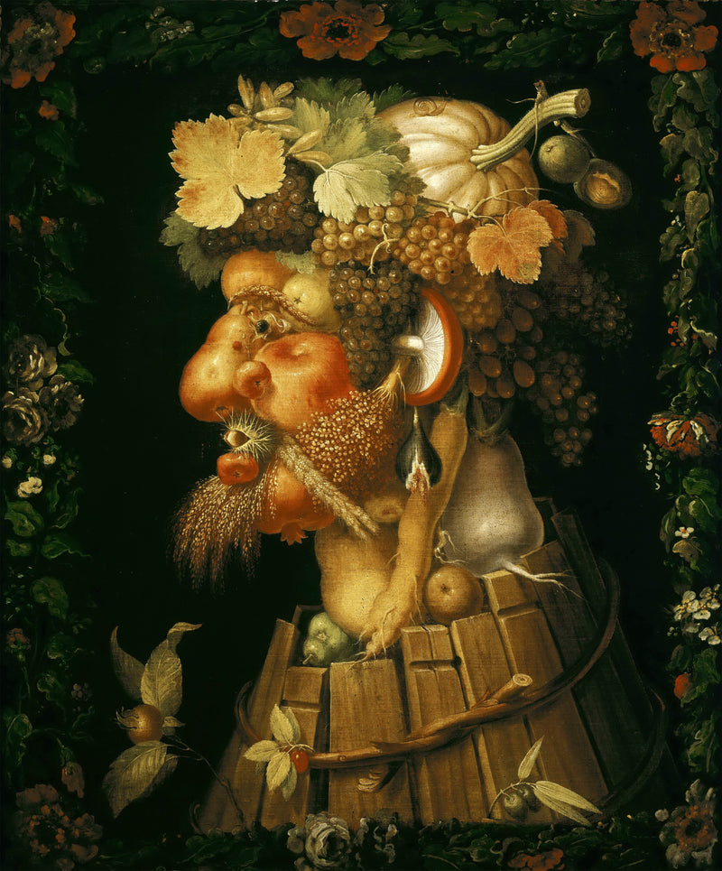 Giuseppe Arcimboldi -- Autumn - Oil Painting Haven Oil Painting Haven