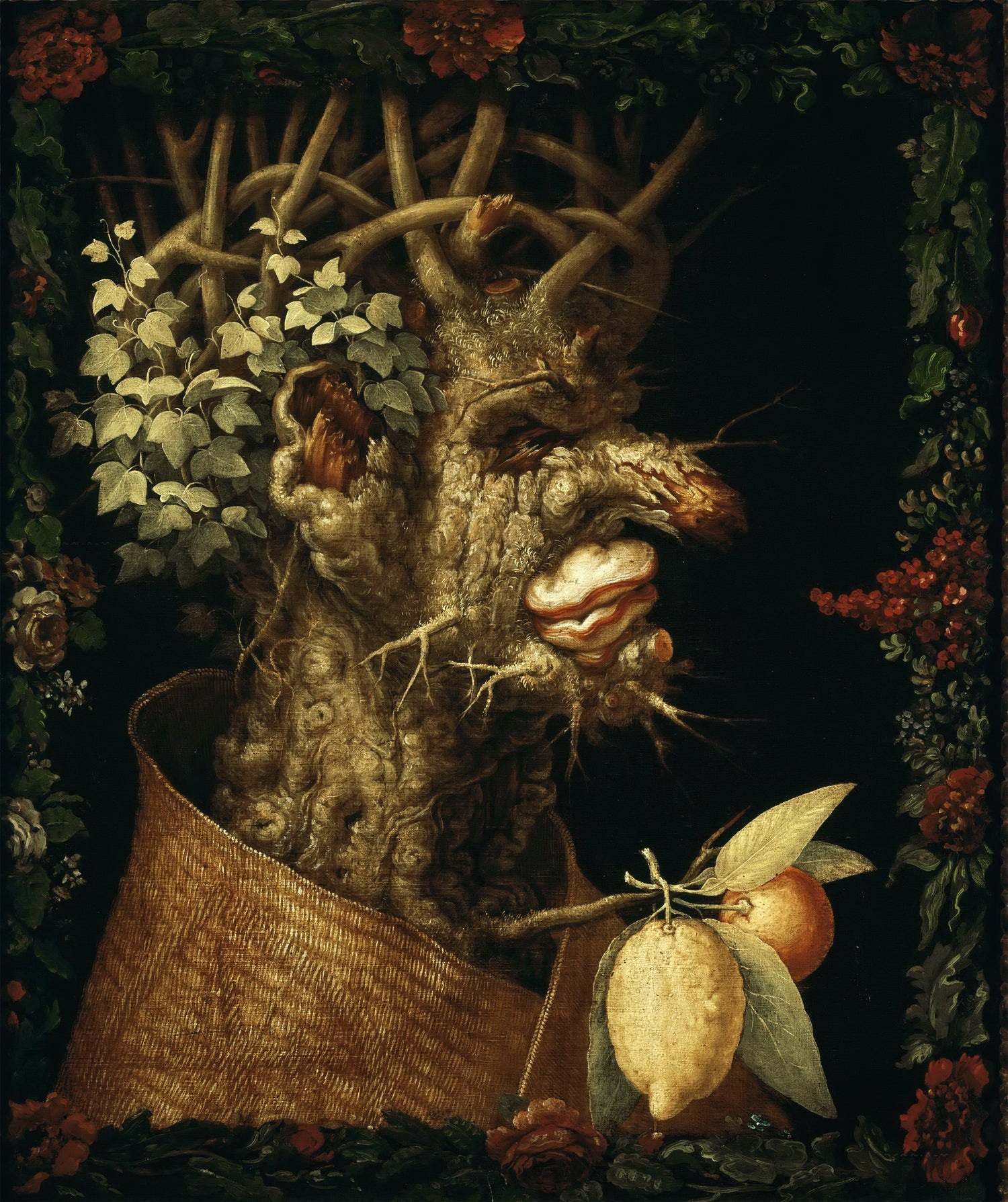 Giuseppe Arcimboldi -- Winter - Oil Painting Haven