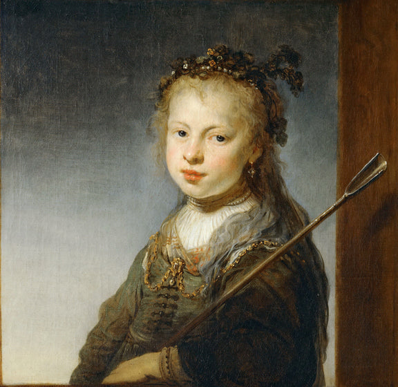 Govaert Flinck -- Young Woman - Oil Painting Haven Oil Painting Haven