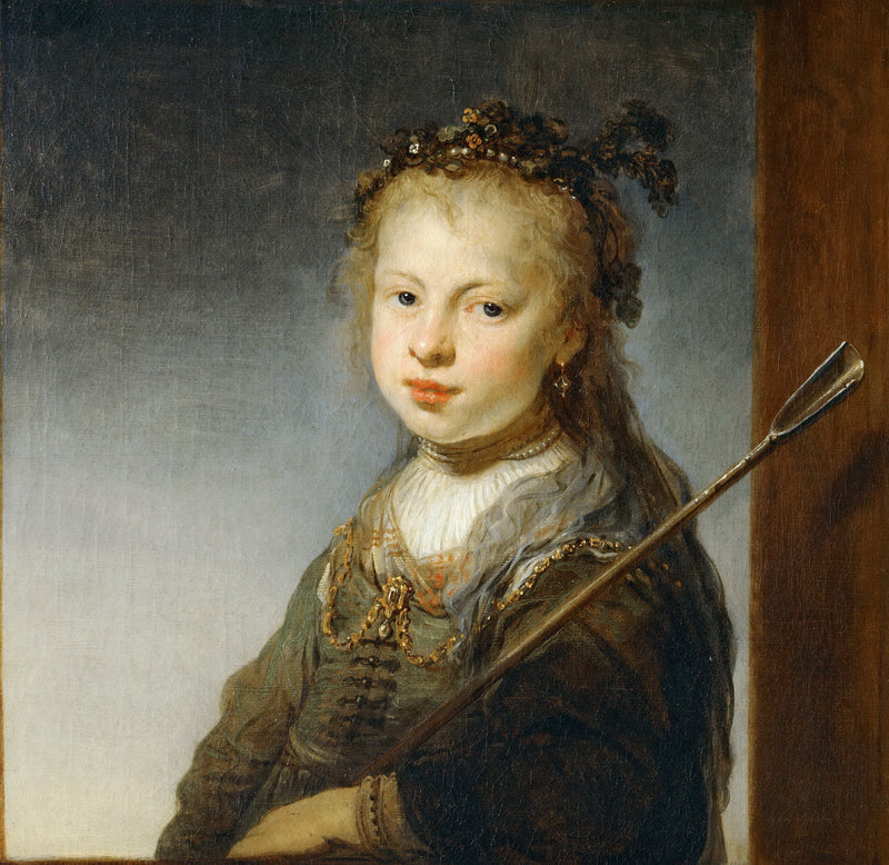 Govaert Flinck -- Young Woman - Oil Painting Haven Oil Painting Haven