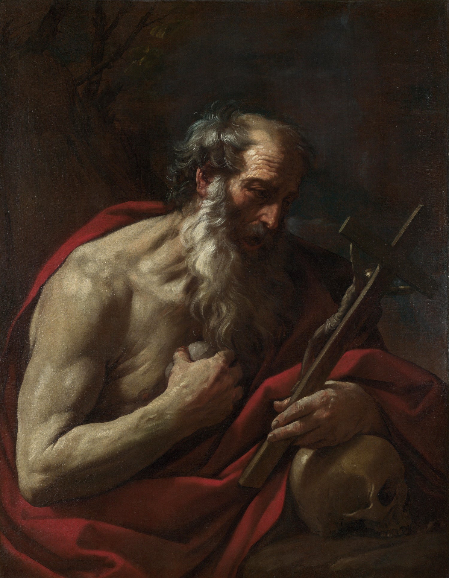 Guido Reni - Saint Jerome - Oil Painting Haven