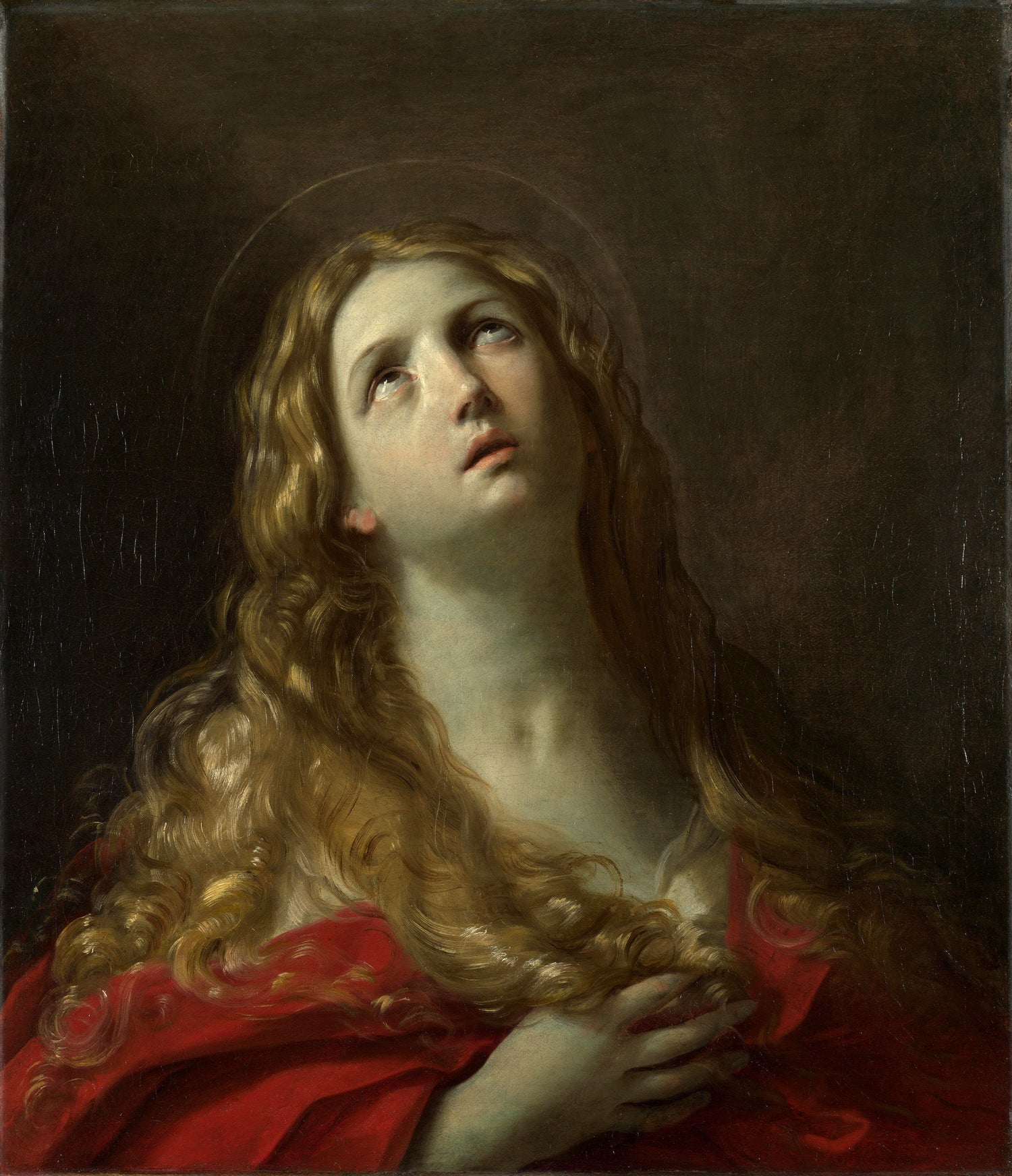 Guido Reni - Saint Mary Magdalene - Oil Painting Haven