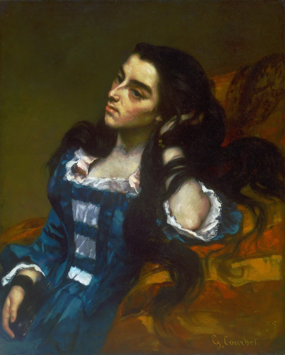 Gustave Courbet, French, 1819-1877 -- Spanish Woman - Oil Painting Haven Oil Painting Haven