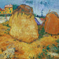 Haystacks in Provence - Oil Painting Haven