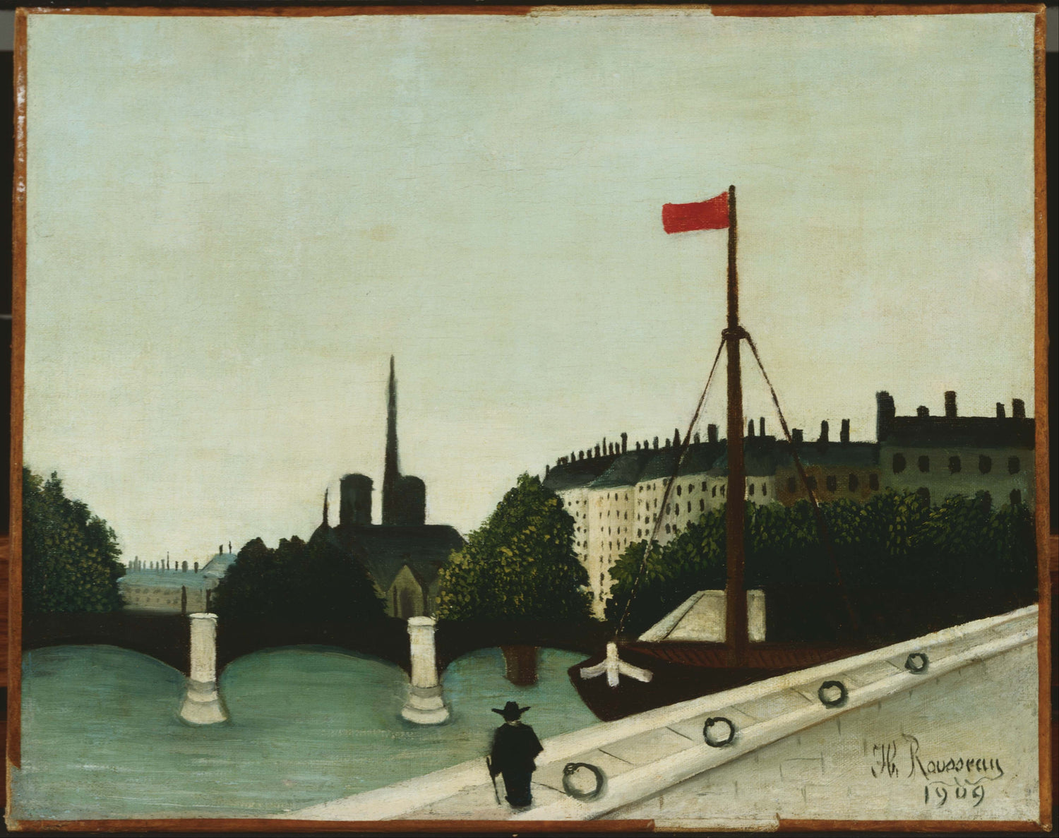 Henri Rousseau (1844–1910)-Notre Dame - Oil Painting Haven