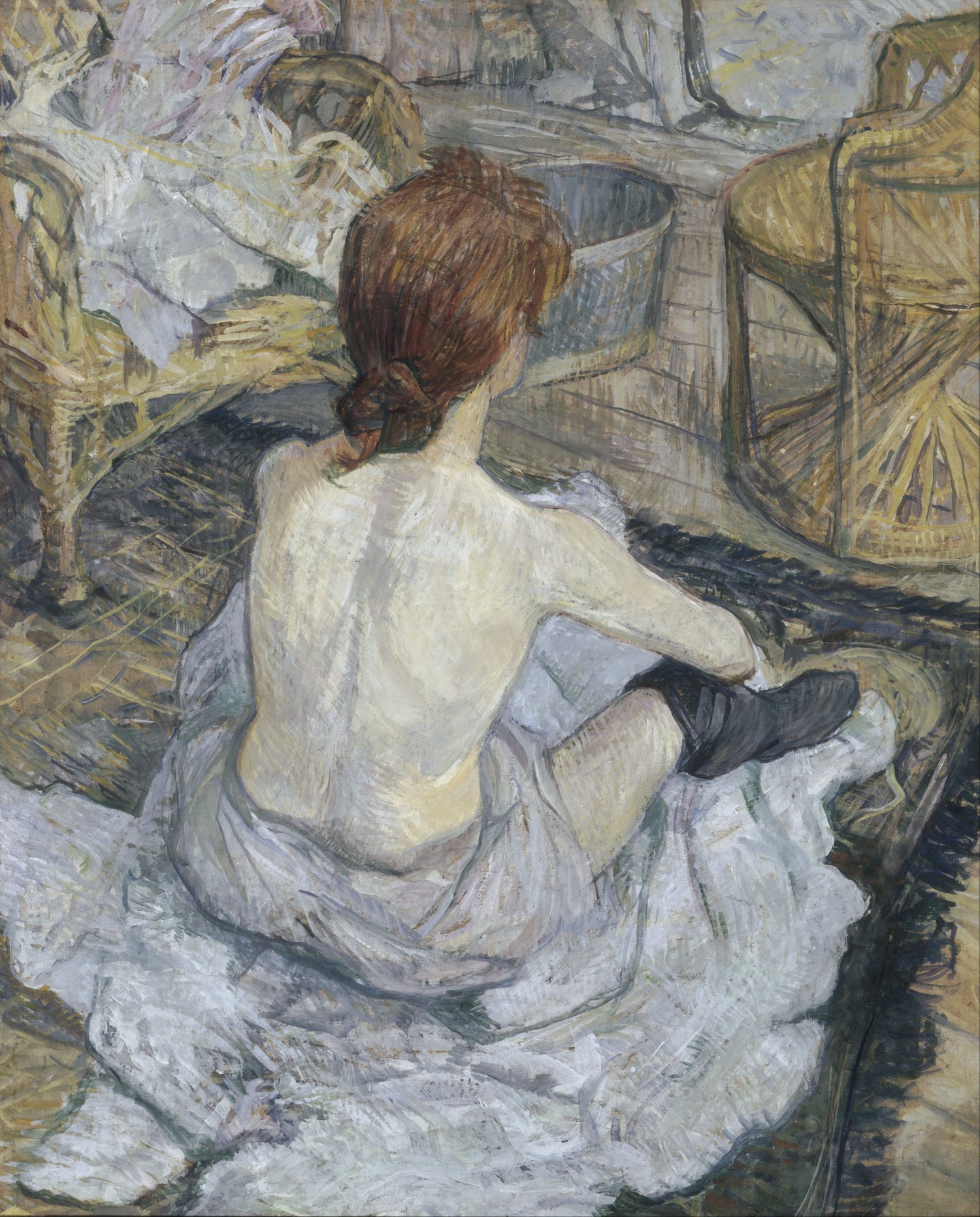 Henri_de_Toulouse-Lautrec_-_Rousse - Oil Painting Haven