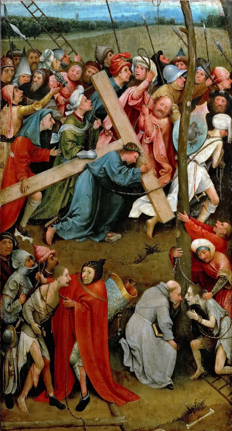 Hieronymus Bosch -- Christ Carrying the Cross - Oil Painting Haven Oil Painting Haven