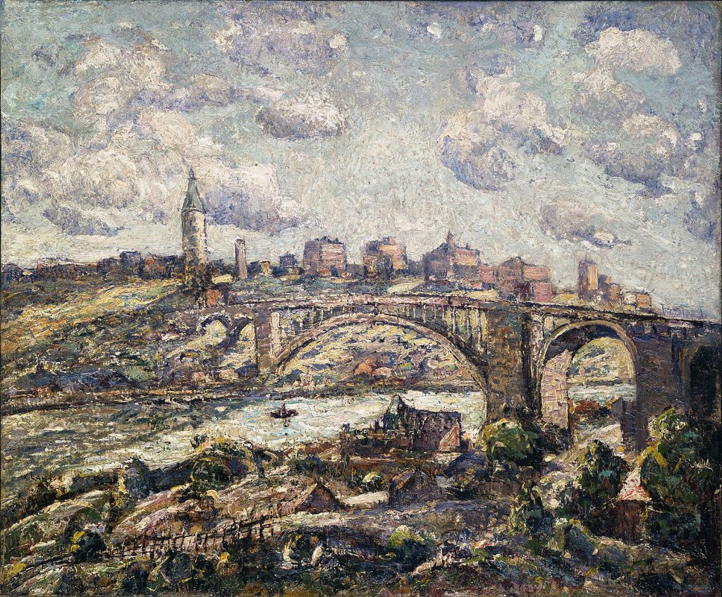 High Bridge, 1928 - Oil Painting Haven