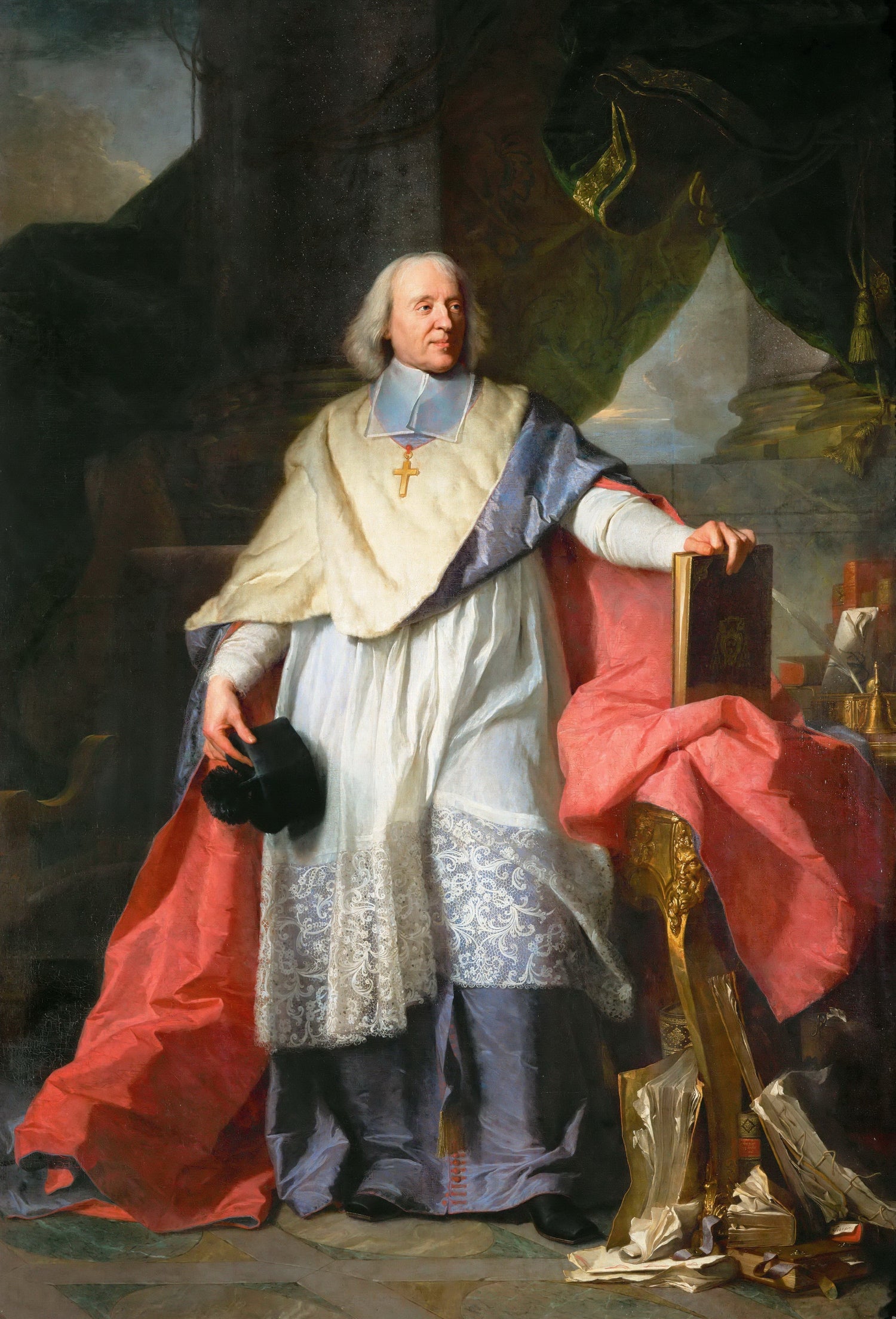 Hyacinthe Rigaud (1659-1743) -- Jacques-Benigne Bossuet (1627-1704) - Oil Painting Haven