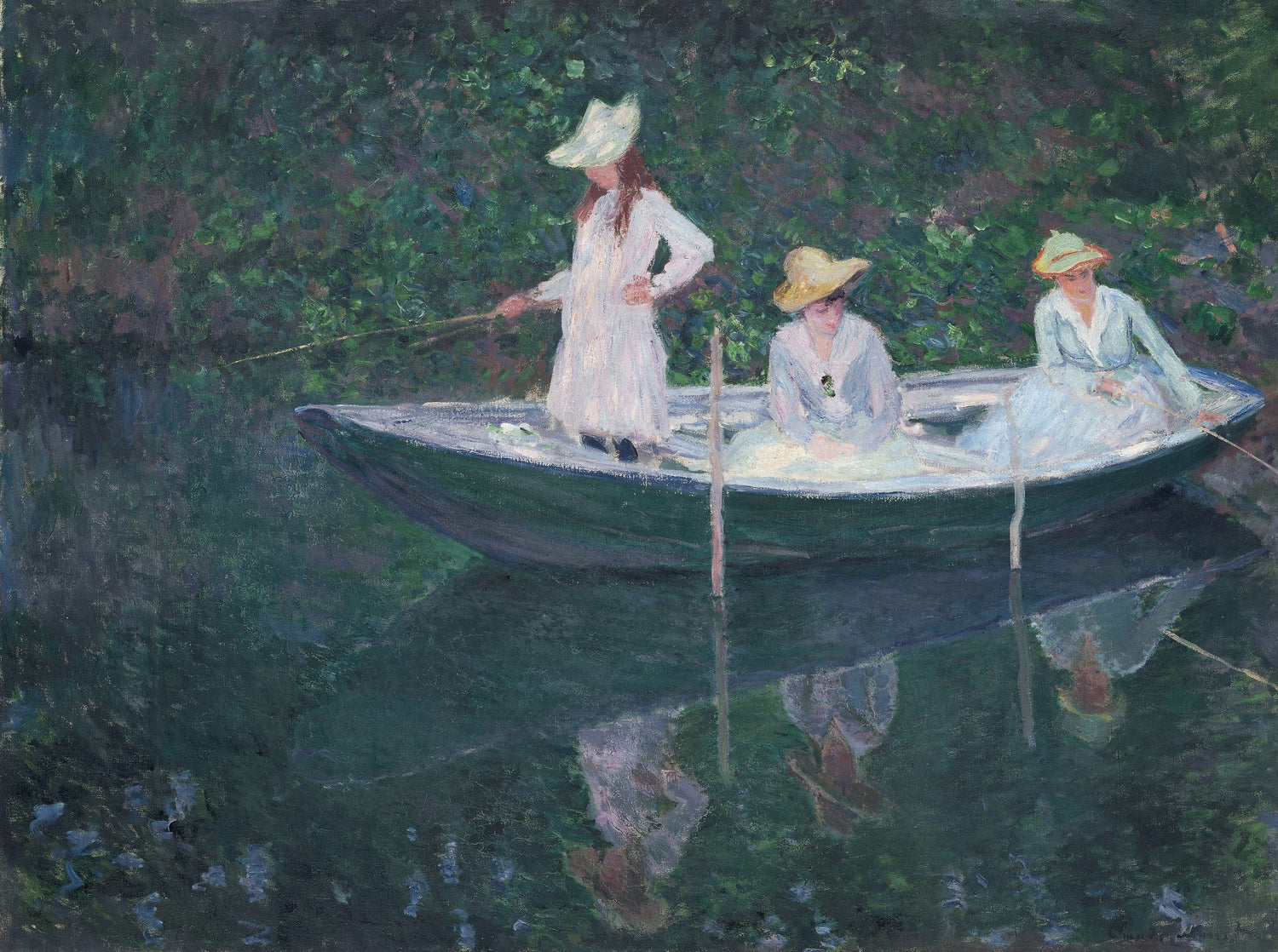 In the Norvégienne, 1887 - Oil Painting Haven