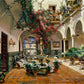 Inside Courtyard, Seville - Oil Painting Haven