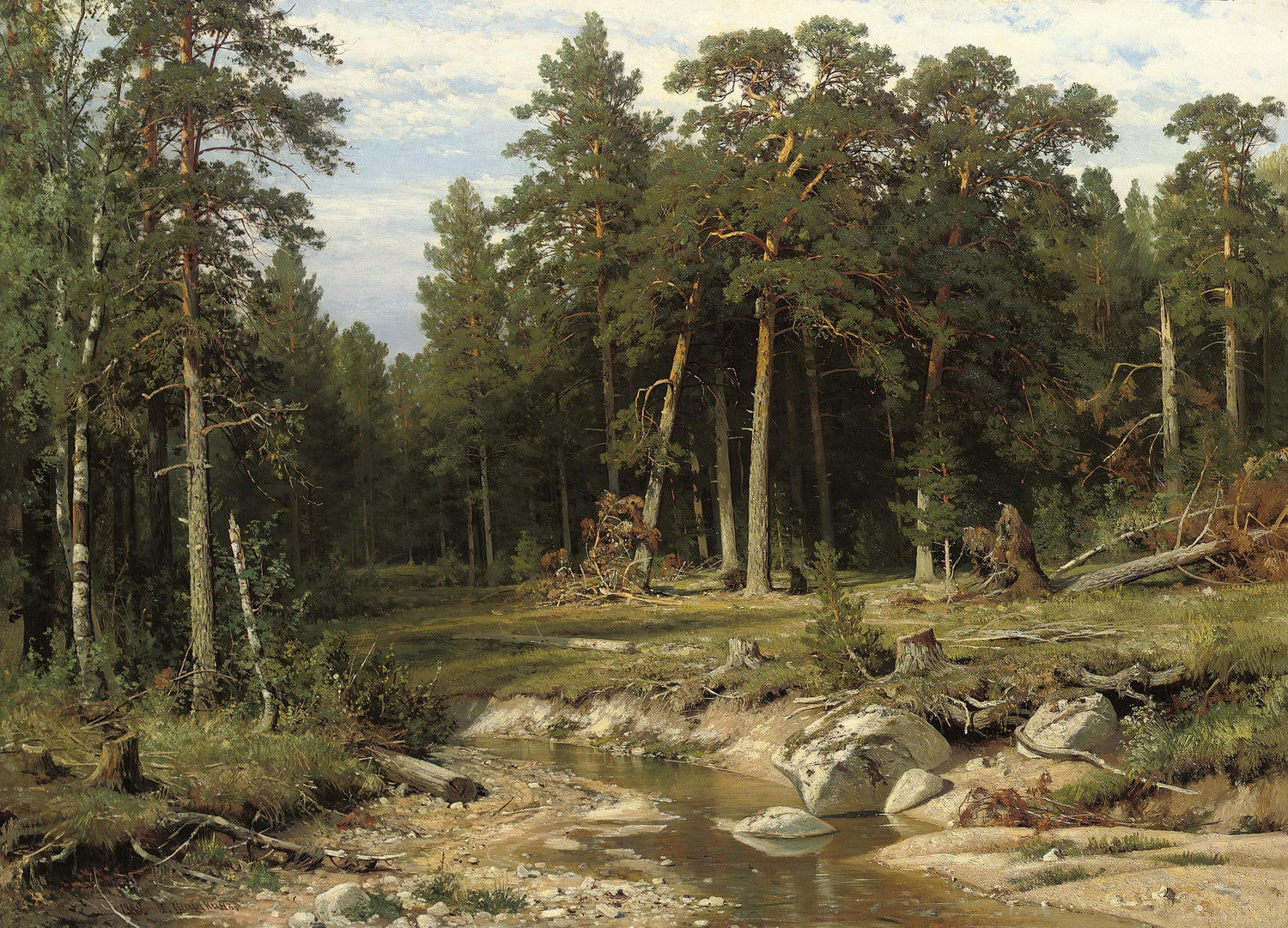 Ivan Shishkin 06 - Oil Painting Haven