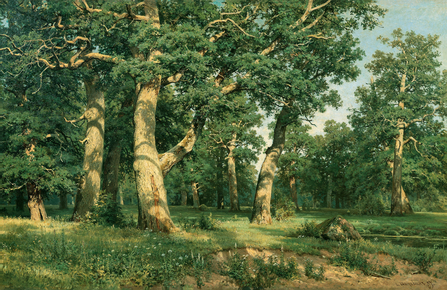 Ivan Shishkin 09 - Oil Painting Haven