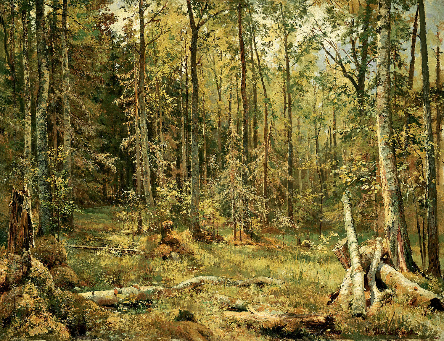 Ivan Shishkin 13 - Oil Painting Haven